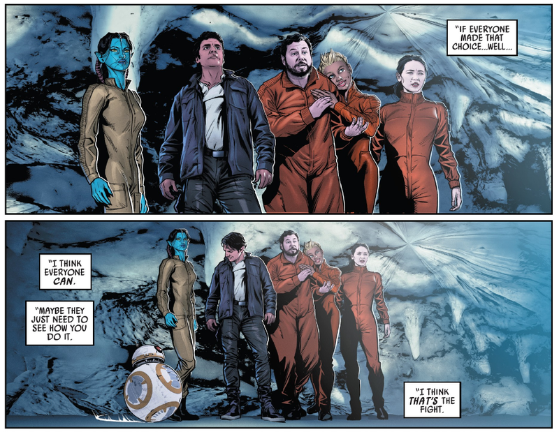 Black Squadron re-unites for one last time in Poe Dameron #31.